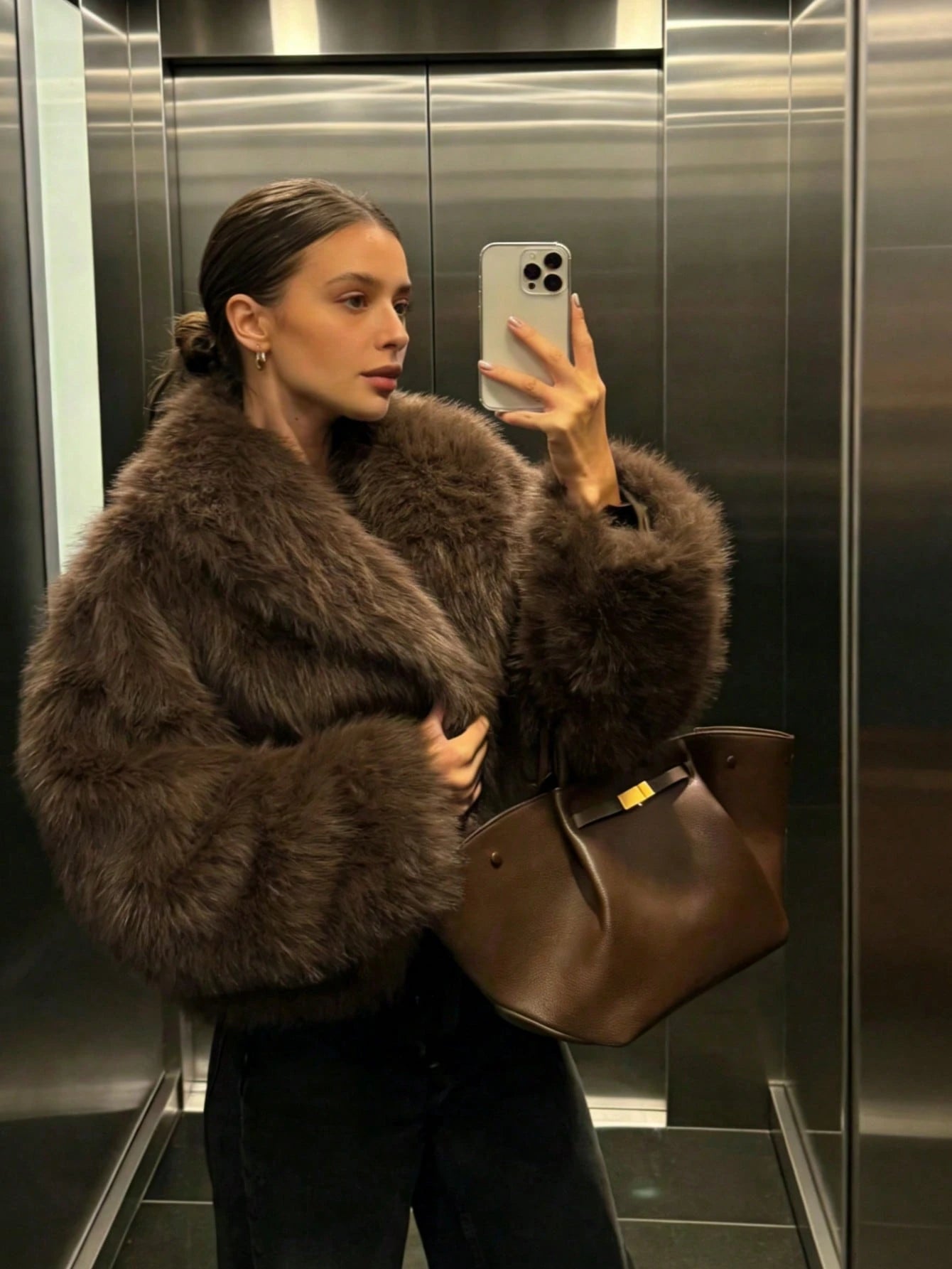 Alissa faux fur jacket