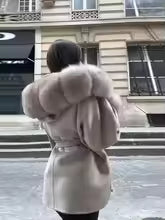 Angela faux fur coat cuddly