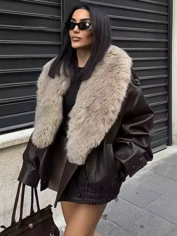 Julia faux fur jacket