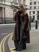 Elena faux fur coat