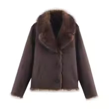 Jess faux fur jacket